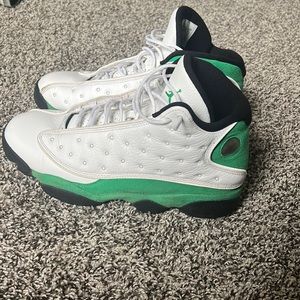 Used Size 11 lucky green Jordan 13